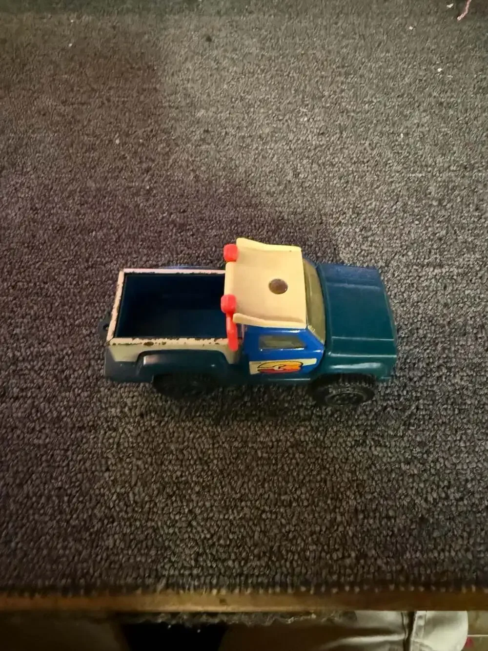 Vintage Tonka Pickup Truck Blue and Cream Toy